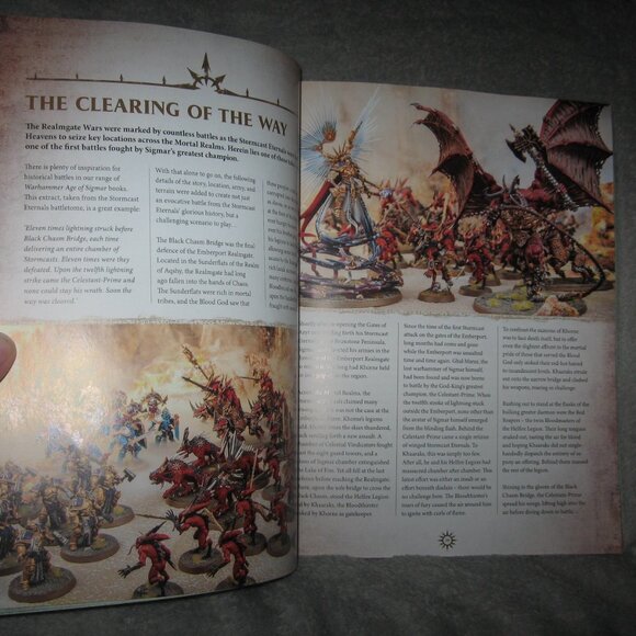 Warhammer Softcover Book 40,000 40K Age of Sigmar General's Handbook 2409A6 - Picture 7 of 9